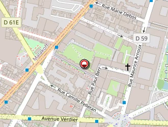 Carte de Faucon Arthur à Montrouge