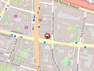 Carte de Géosat à Montrouge