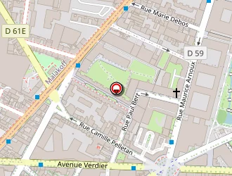 Carte de Filipenko Olexandra à Montrouge