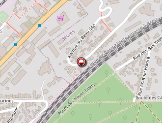 Carte de Saury Micheline à Sèvres