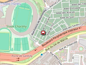 Carte de Bnp Paribas à Gentilly