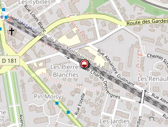 Carte de Charpentier Photogravure à Meudon