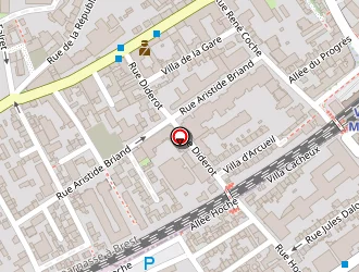 Carte de Frappier Alain à Vanves