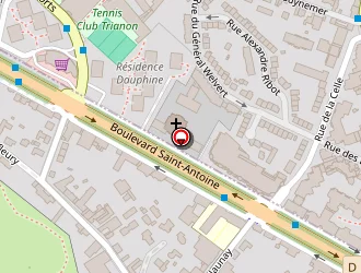 Carte de Akzo Nobel Distribution à Chesnay (le)