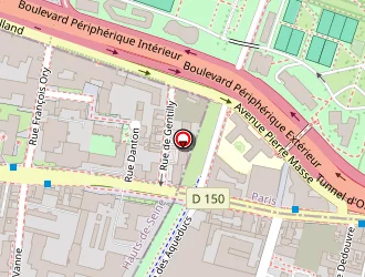 Carte de Carreluxe à Gentilly