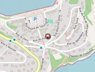 Carte de Ker Juliette à Perros-guirec