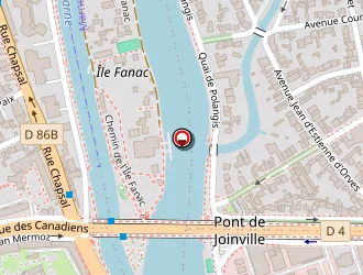 Carte de Franprix à Joinville-le-pont