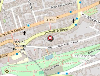 Carte de Bendjebbour Laurent à Issy-les-moulineaux