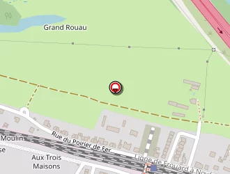 Carte de Boulodrome à Belleville