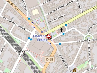 Carte de Lee Taeckgu à Charenton-le-pont