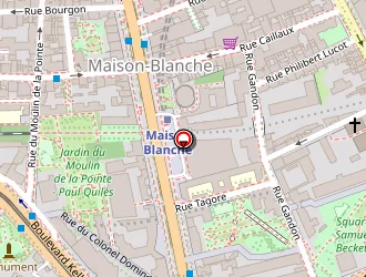 Carte de Monti Mathilde à Paris