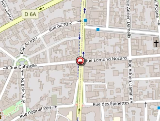 Carte de Moens Gilbert à Saint-maurice