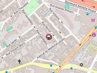 Carte de Edf- Cnen à Montrouge