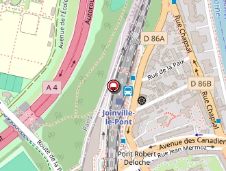 Carte de Sj Joinville à Joinville-le-pont