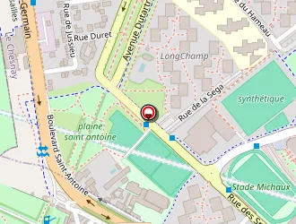 Carte de Studio 102 à Versailles