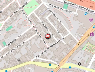 Carte de Trineo à Montrouge