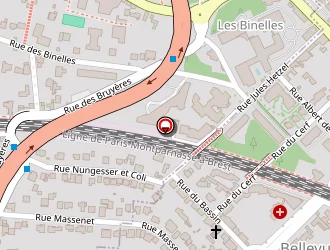 Carte de Intermag (ste) à Sèvres