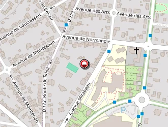 Carte de Pressing Laboulaye à Versailles