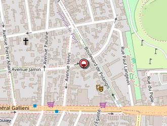 Carte de Pons Frédéric à Joinville-le-pont