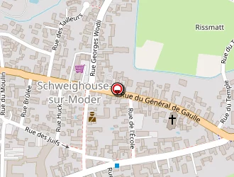 Carte de Actecil à Schweighouse-sur-moder