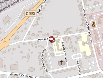 Carte de Cast Agencement à Voutré