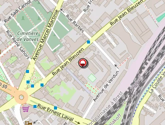 Carte de Fushan Kwoon à Vanves