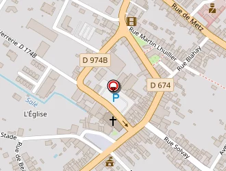 Carte de Rangeard Bernard à Château-salins