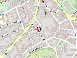 Carte de Garage Des Deux Places à Vanves