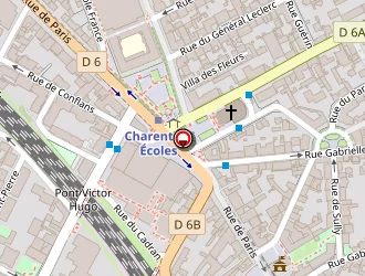 Carte de Espace Sfr à Charenton-le-pont