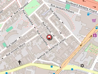 Carte de Couder Franck à Malakoff