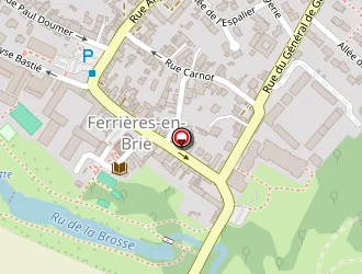 Carte de La Poste à Ferrières-en-brie