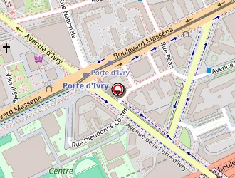 Carte de Simosa Alimentation à Paris