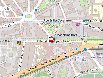 Carte de Espacil Habitat à Paris