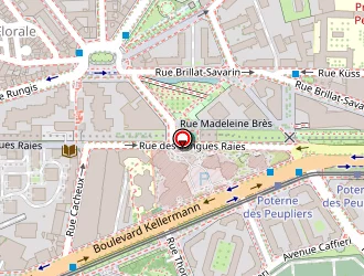 Carte de Brissac Nicolas à Paris