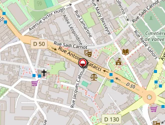 Carte de Pharmacie Guez à Vanves