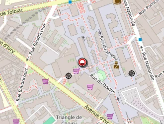 Carte de Notre Dame De Chine à Paris