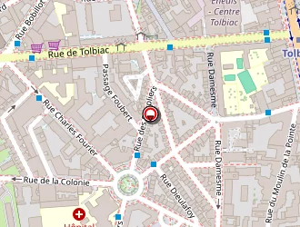 Carte de Bincady Sécurité Privée à Paris