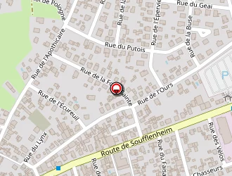 Carte de Ics Rénovation à Haguenau