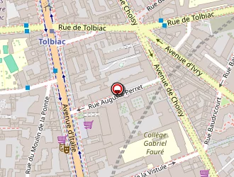 Carte de Carrefour Express à Paris