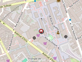 Carte de Damien Michel à Paris