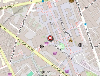 Carte de Labbé Amandine à Paris