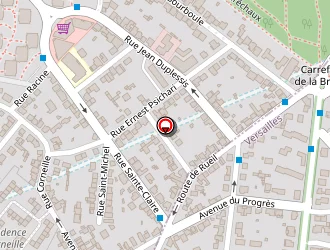 Carte de Demonfaucon Daniel à Versailles