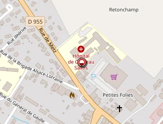 Carte de Auto Ecole Priscillia à Château-salins