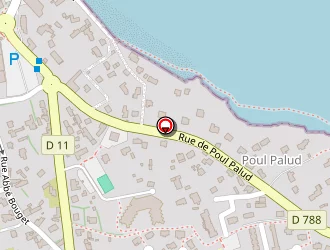 Carte de Le Merrer Estelle à Trégastel