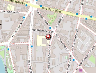 Carte de Adminext à Paris