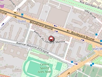 Carte de Comité Région Idf Judo à Paris