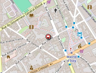 Carte de Adecco (anciens Ets Adia Lg) à Issy-les-moulineaux