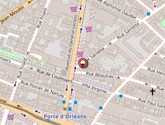 Carte de Auto Passion Café à Paris