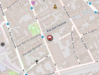 Carte de Patio à Paris