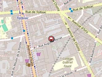 Carte de Adele Paul à Paris